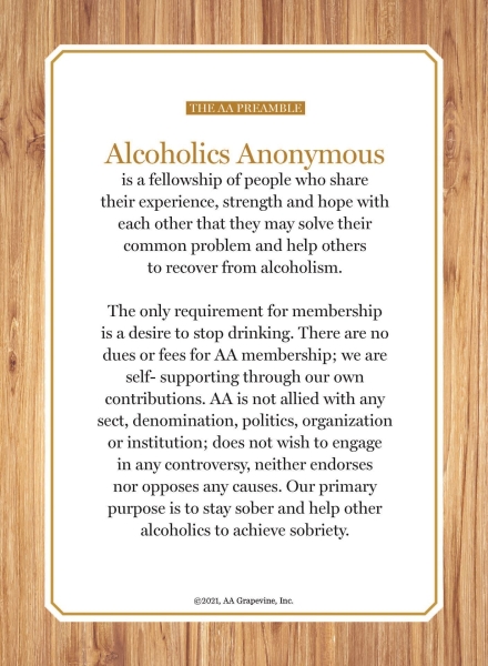 AA Preamble