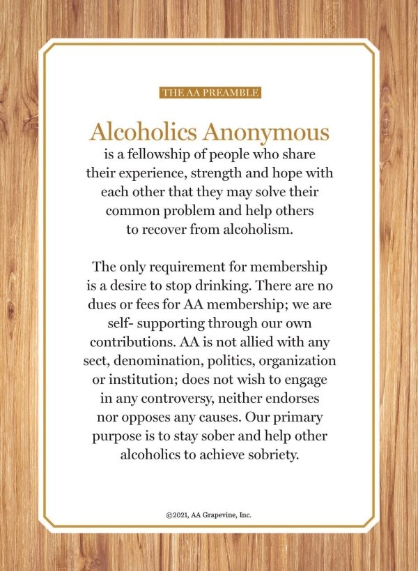 AA Preamble