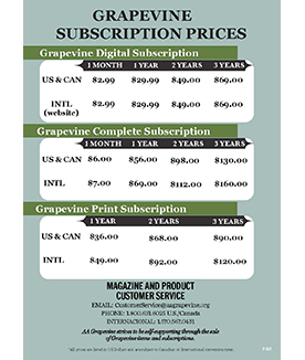 GV Annual Prices